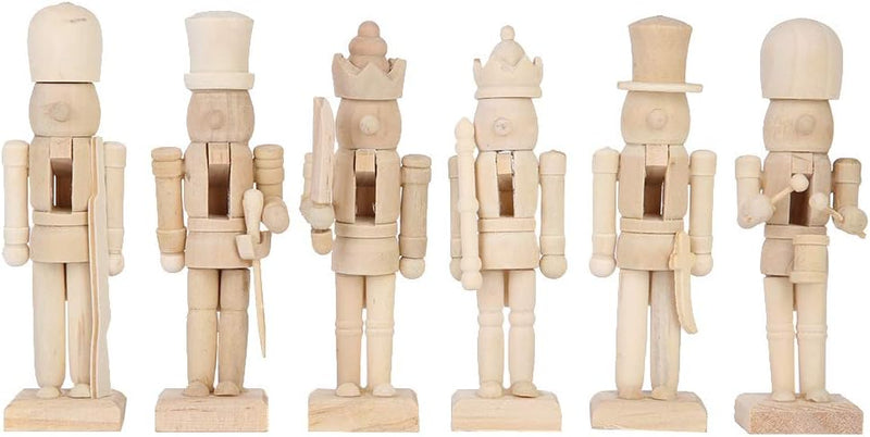 20CM Weihnachten Nussknacker Figuren, Holz Nussknacker Figur Soldat Weihnachtsdekoration,Weihnachten