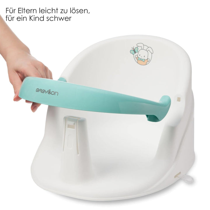 BABYLON Baby Badesitz für Badewanne Nemo – Badewannensitz Baby ab 6 Monate – Rutschfester Baby Bath