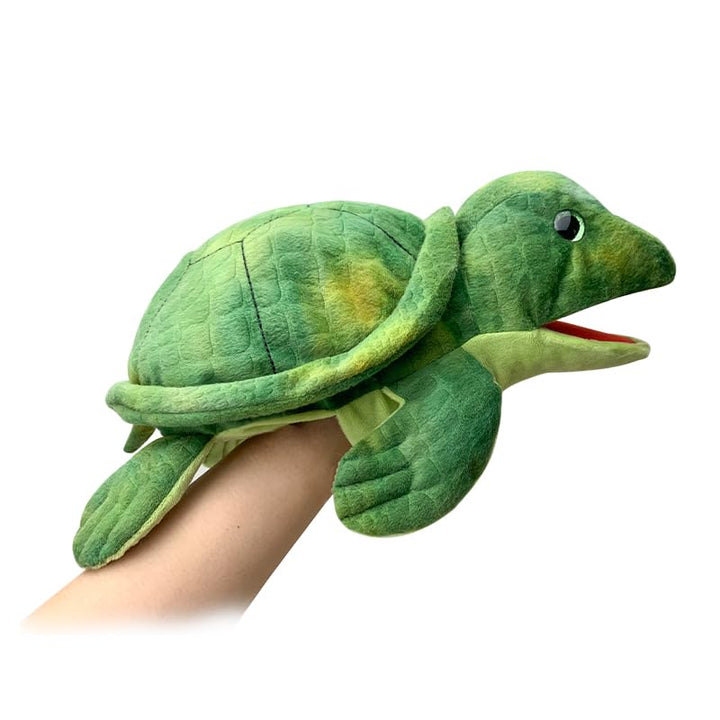 Meerestier-Handpuppen für Kinder, Kleinkinder umfassen Haie, Wale usw. mit beweglichen offenen Münde