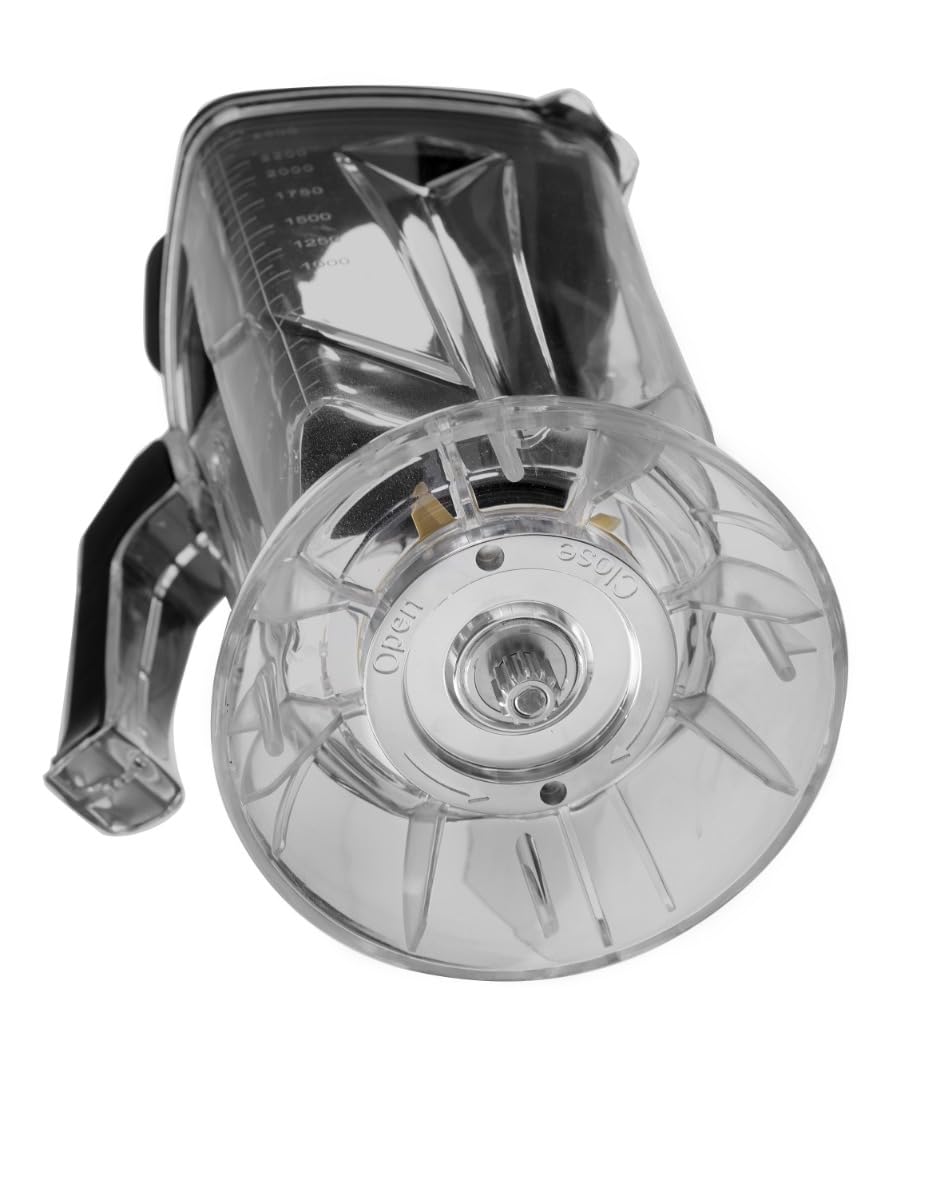 HENDI Standmixer BPA-frei, Manuell, mit schalldämmender Schutzhaube, Inkl. 2,5 Liter-Kanne, temperat