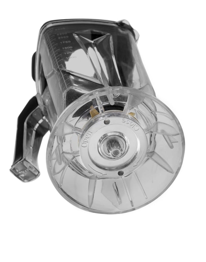 HENDI Standmixer BPA-frei, Manuell, mit schalldämmender Schutzhaube, Inkl. 2,5 Liter-Kanne, temperat