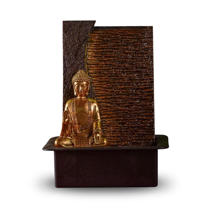 Zen Light – Zimmerbrunnen Buddha Jati – originelle Geschenkidee – Objekt Feng Shui und Wohlbefinden