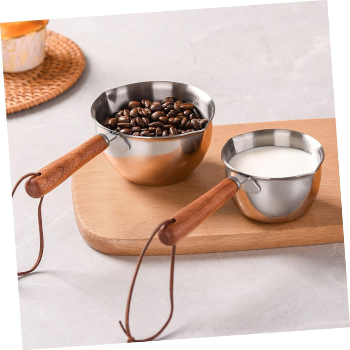 BESTonZON Butter-Sossentopf Mit Ausgiesser Kleiner Topf Zum Eingiessen Von Öl Kleiner Topf Mit Griff