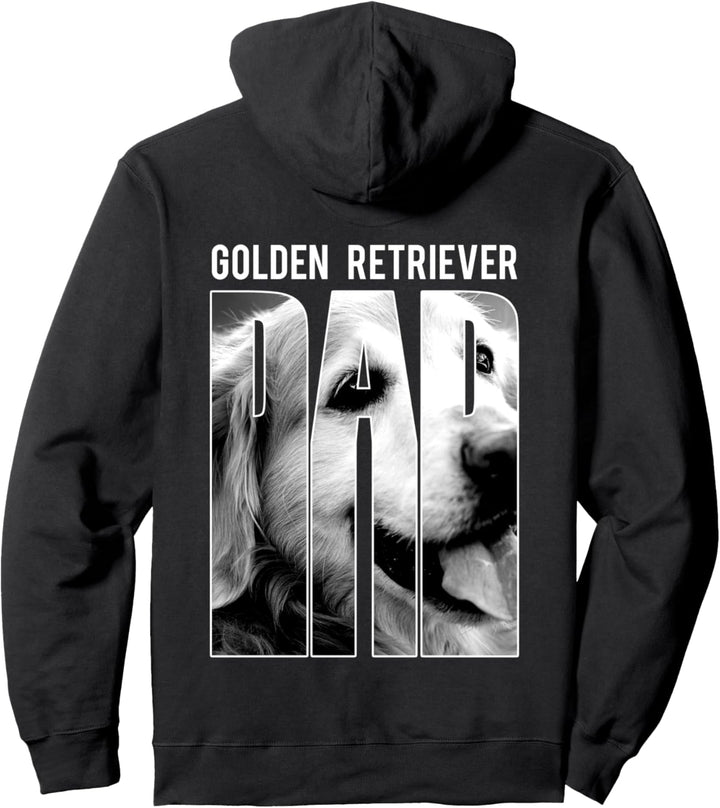 Dog Dad Golden Retriever - Hunde Papa Pullover Hoodie