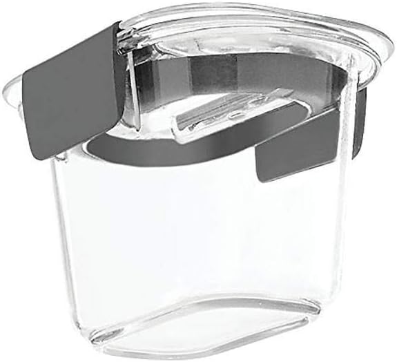 Rubbermaid Brilliance Frischhaltebehälter, Mini, 0,5 Tasse, transparent, 2 Stück .5-Cup, 2-Pack Vort