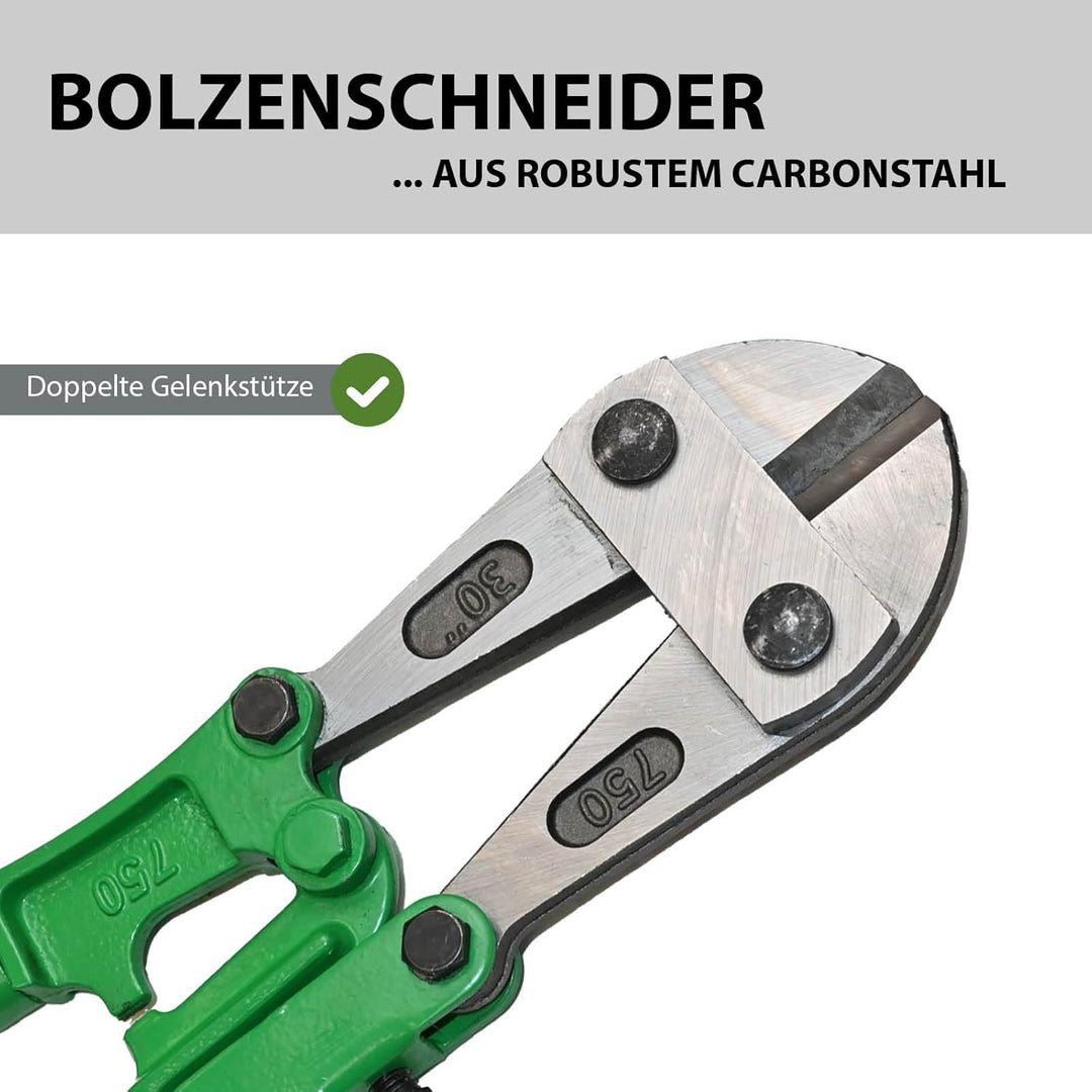 TrutzHolm® Bolzenschneider 30" Seitenschneider 750mm Stahlzange Kettenzange Kettenschneider 30 ", 30