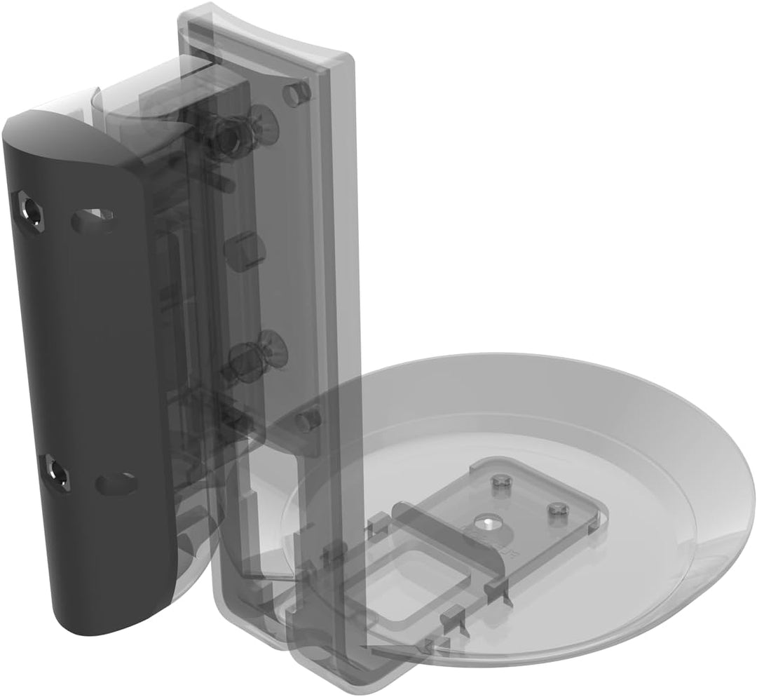 Flexson Wandhalterung für Sonos ERA100 - Schwarz (Single) Single Schwarz, Single Schwarz