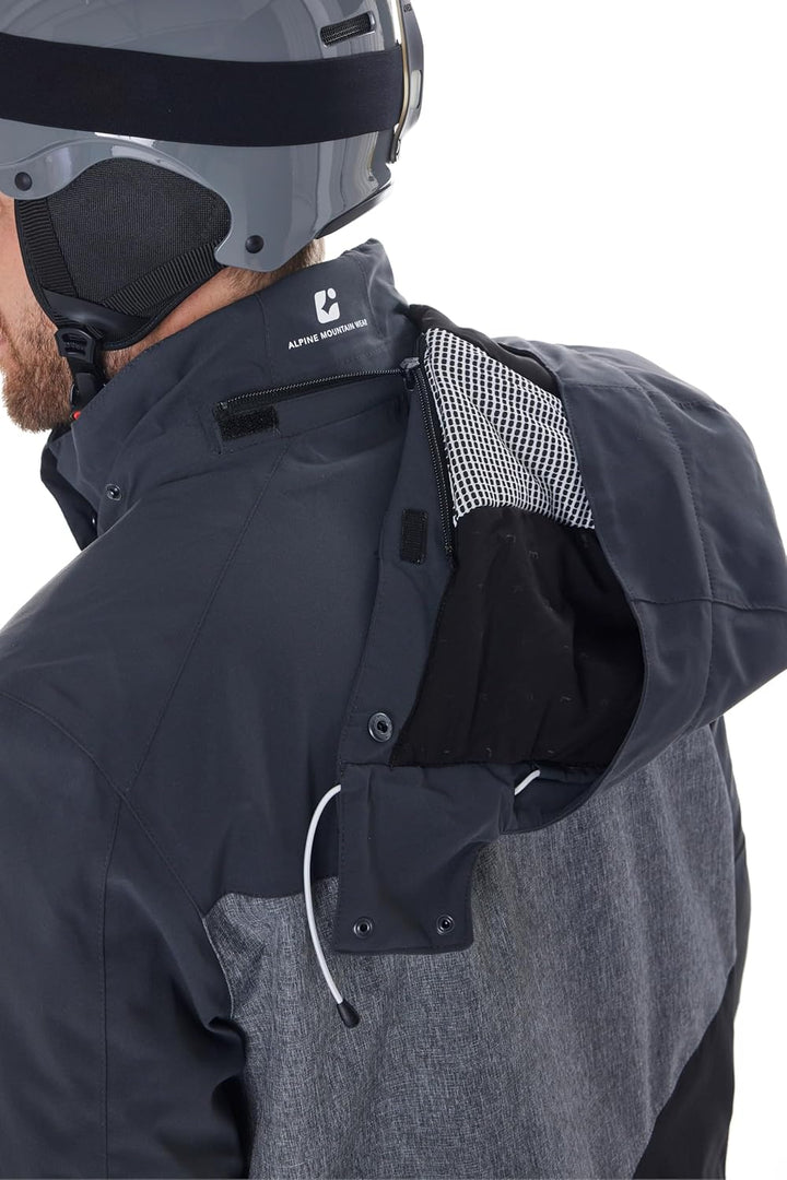 Killtec Herren Ksw 45 Mn Ski Jckt Skijacke/Funktionsjacke mit abzippbarer Kapuze und Schneefang S du