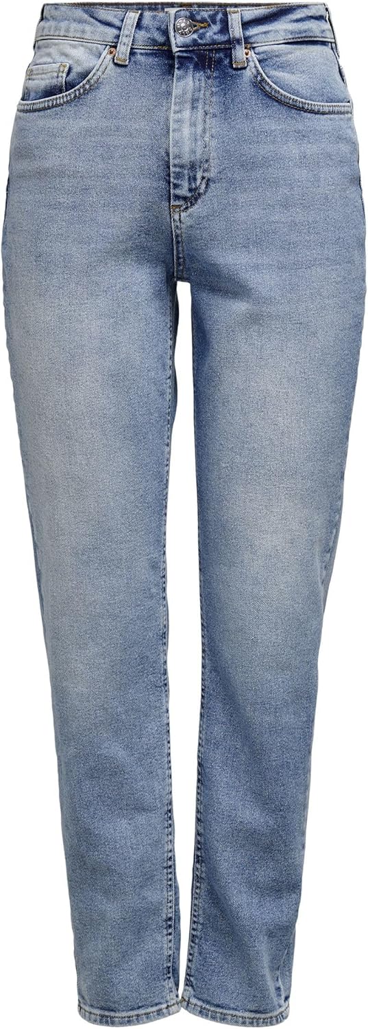 ONLY Damen Jeans XXS / 34L Light Blue Denim, XXS / 34L Light Blue Denim