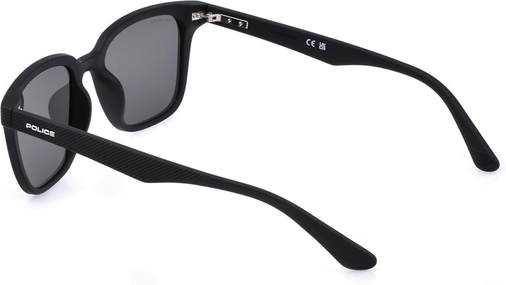 Police Unisex Sunglasses 52 Mattes Schwarz, 52 Mattes Schwarz