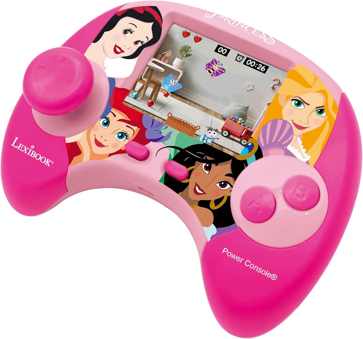 LEXIBOOK - Console éducative bilingue Français/anglais - Princesses Disney avec écran LCD 2,8 pouces