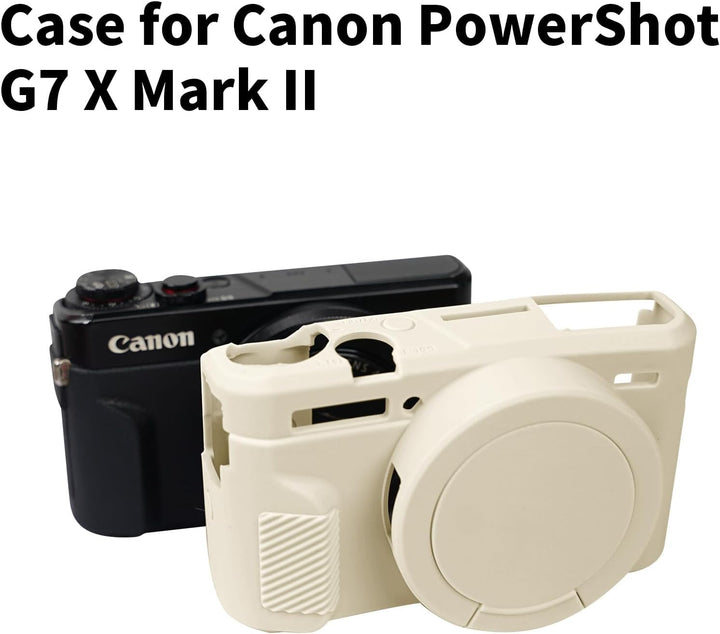 Easy Hood Kameratasche für Canon PowerShot G7X Mark II, G7X2 Kamera Abdeckung Kamera Hülle mit Objek