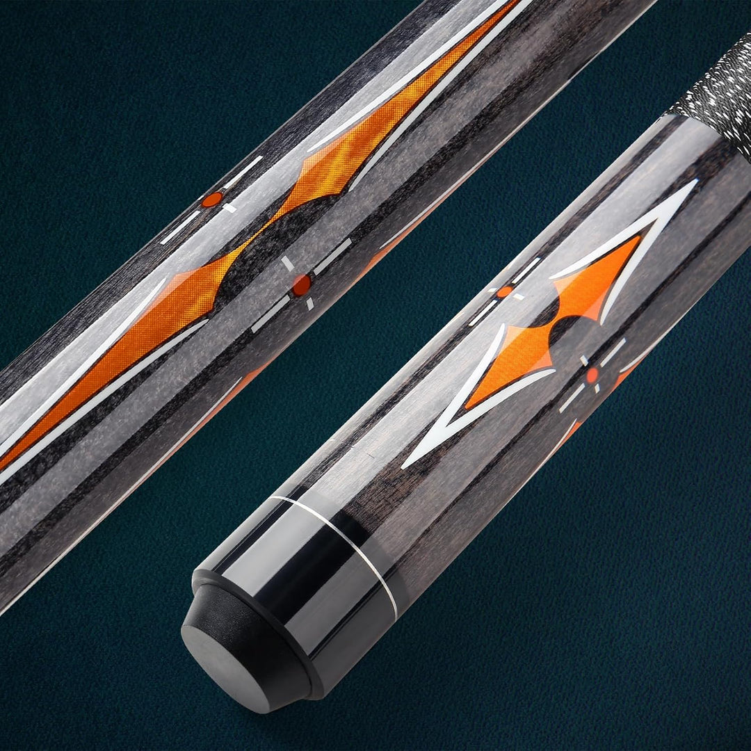 Pool Queue, 58 Zoll Billard Queue Kanadischer Ahornholz Pool Cue 13mm Spitzen für Professionelle Bil