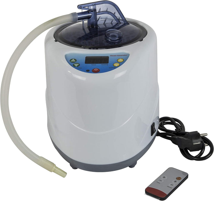 CHI-ENTERPISE - Dampfsauna Svedana | Stecksauna mit elektronischem Dampferzeuger, praktischer Fernbe