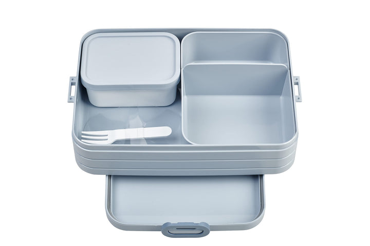 Mepal Bento Brotdose Large Take A Break - Brotdose mit Bento Box - Für 2 Sandwiches oder 4 Brotschei