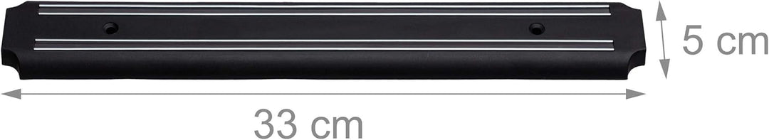 Relaxdays 10 x Magnetleiste Wand, Gerätehalter, magnetische Küchenleiste, Messer & Werkzeug, Kunstst