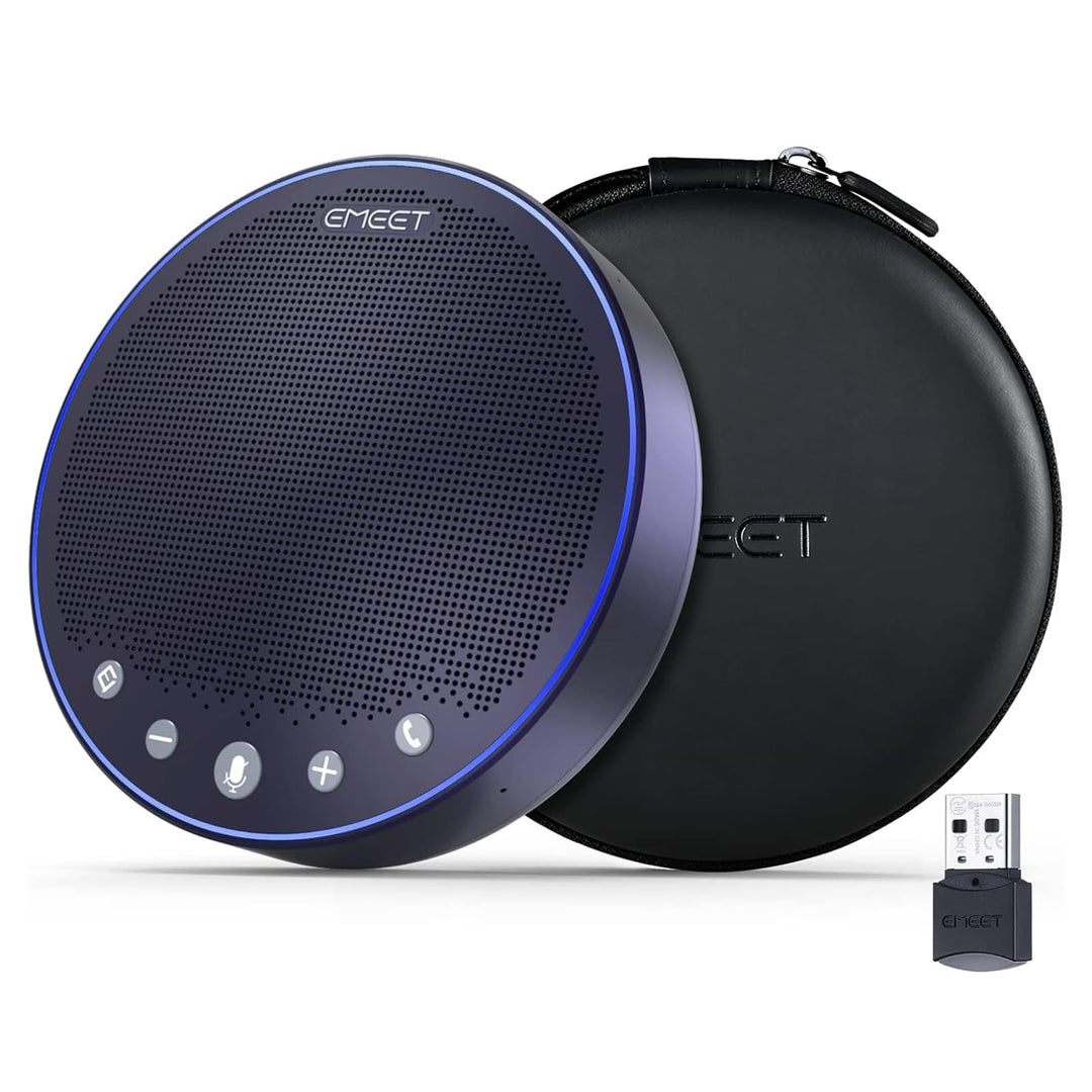 EMEET Bluetooth Konferenzlautsprecher - M3 USB Freisprecheinrichtung mit Rauschunterdrückung, Volldu