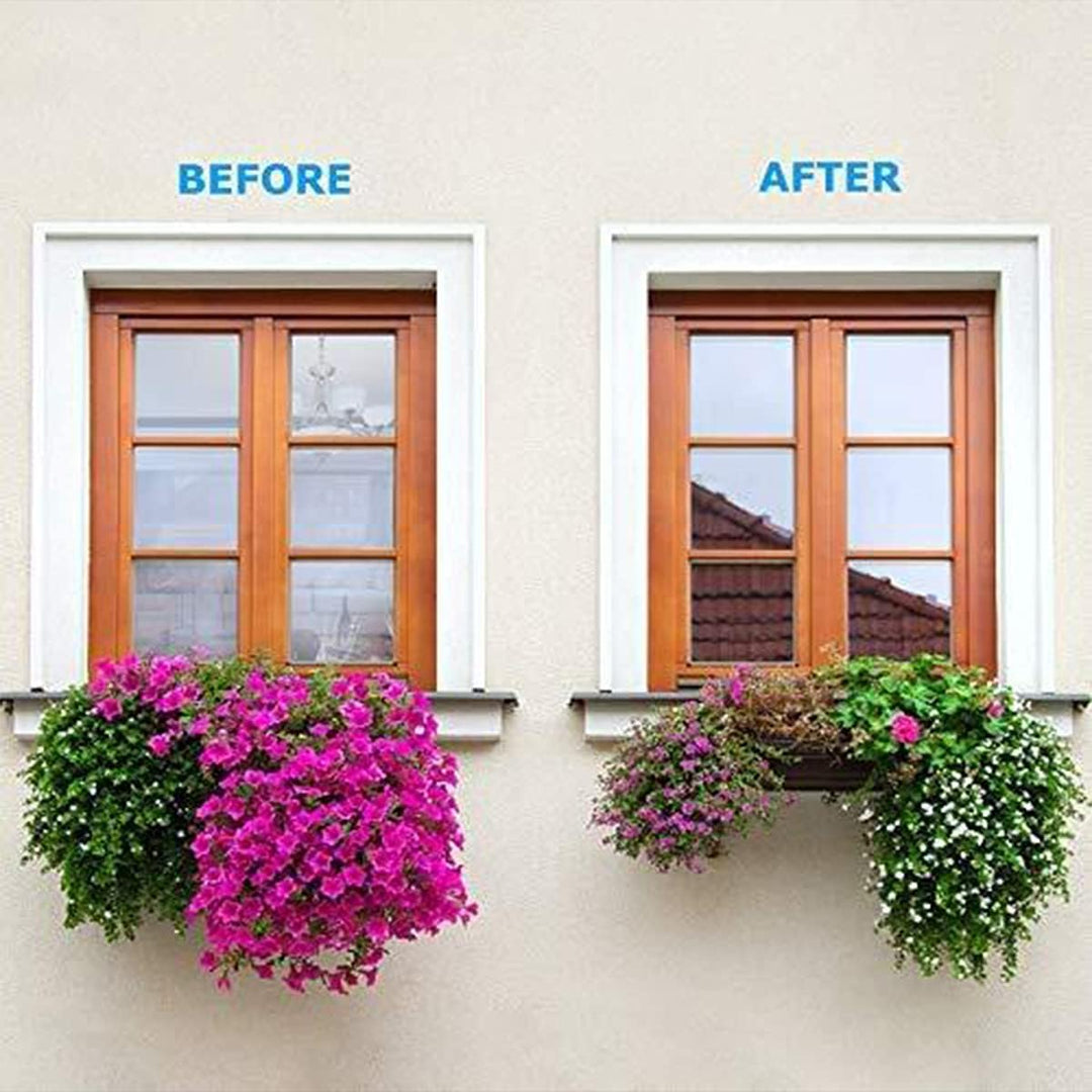 Ambiance Sticker Blackout One-Way-Wandkunst mit Spiegeleffekt, atemberaubende Fensterabdeckung, Anti