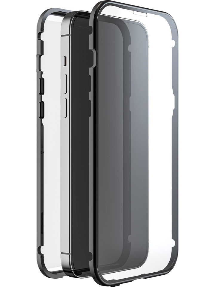 Black Rock - Hülle 360 Grad Glass Case Passend für Apple iPhone 14 Pro Max I Handyhülle, Magnet Vers