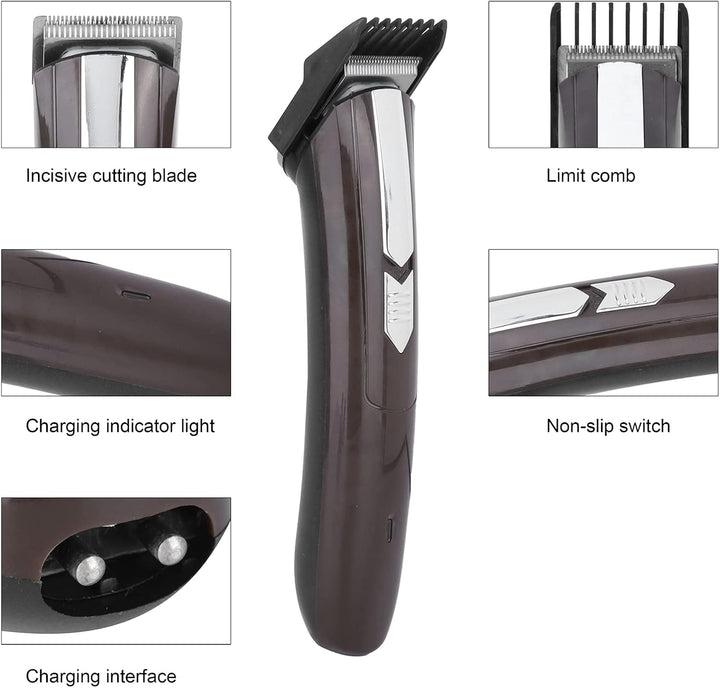 Haarschneidemaschine für Männer Wiederaufladbare Elektrischer Haartrimmer mit USB-Ladefunktion