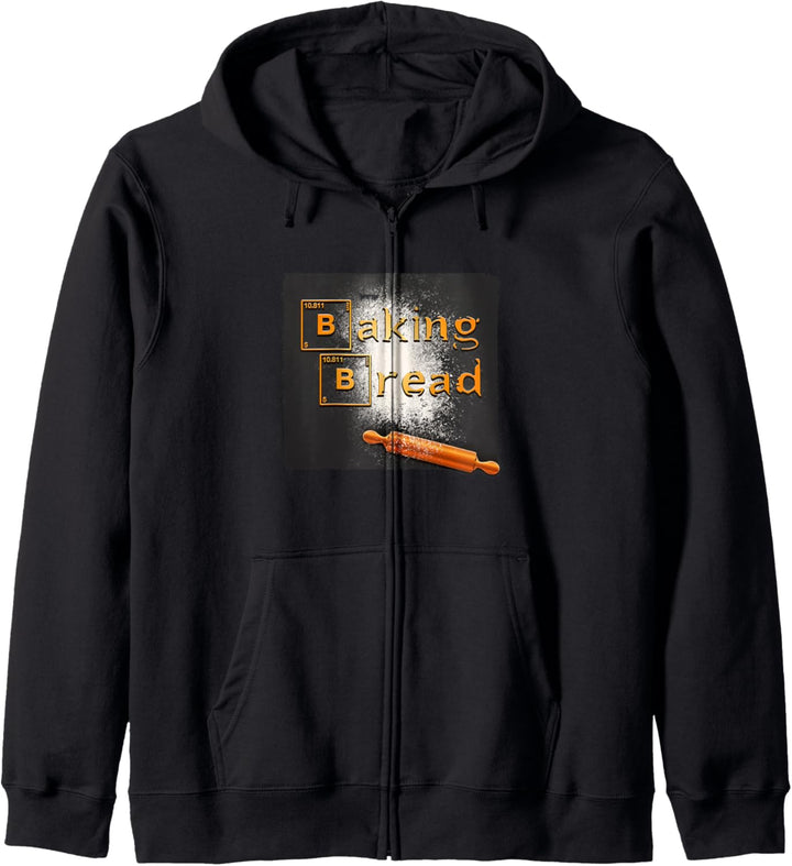 Brot Backen Komisches Geschenk T Shirt für Bäcker Kapuzenjacke