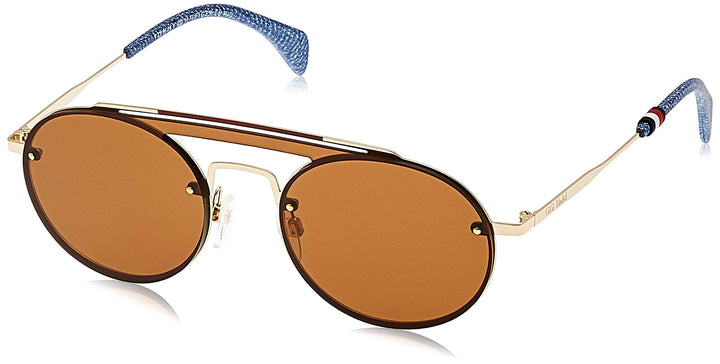 Tommy Hilfiger Damen TH Gigi HADID3 70 J5G 99 Sonnenbrille, Gold (Gold/Brown)