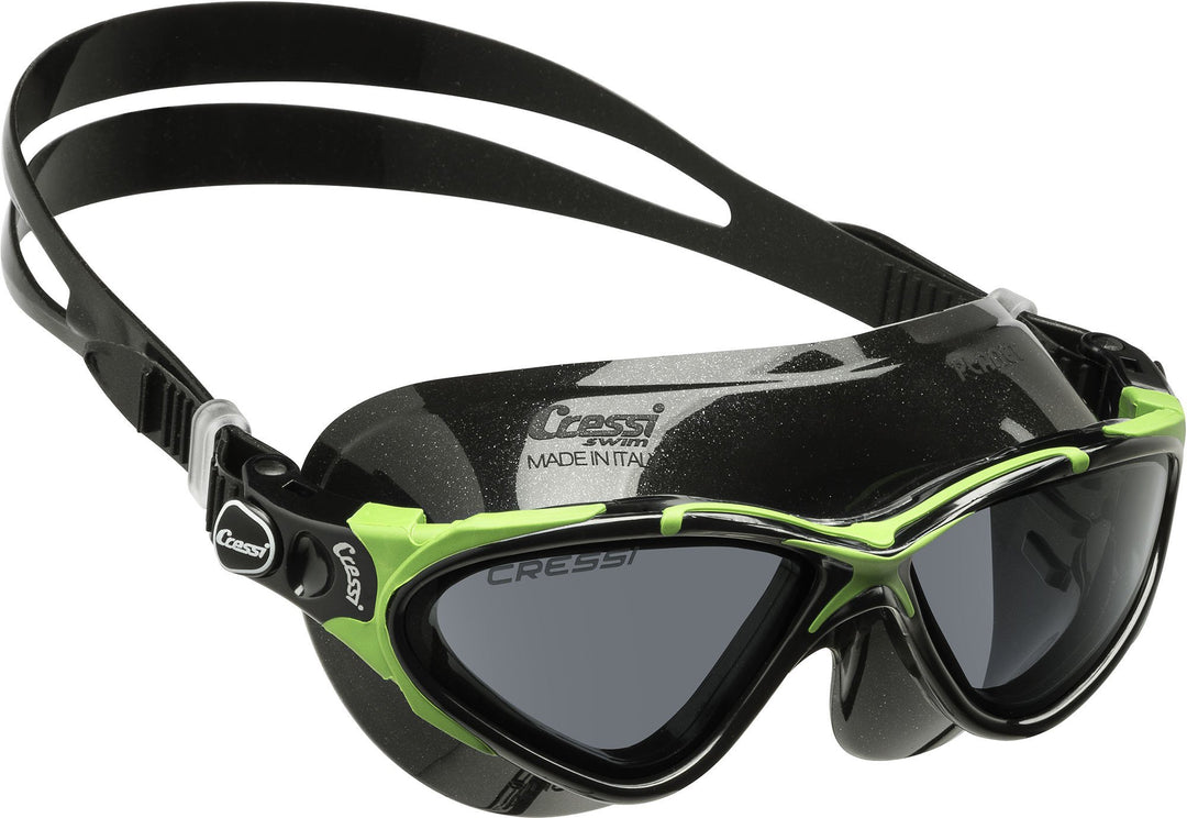 Cressi Planet Goggles - Premium Schwimmbrille für Schwimmen, Pool, Triathlon und alle Wassersportart