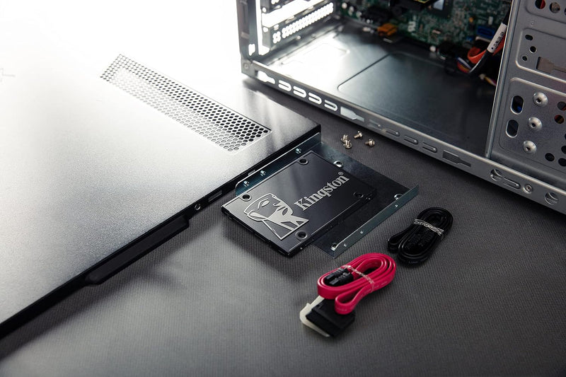 Kingston KC600 SSD SKC600/2048G Interne SSD 2.5" SATA Rev 3.0, 3D TLC, XTS AES 256-Bit-Verschlüsselu