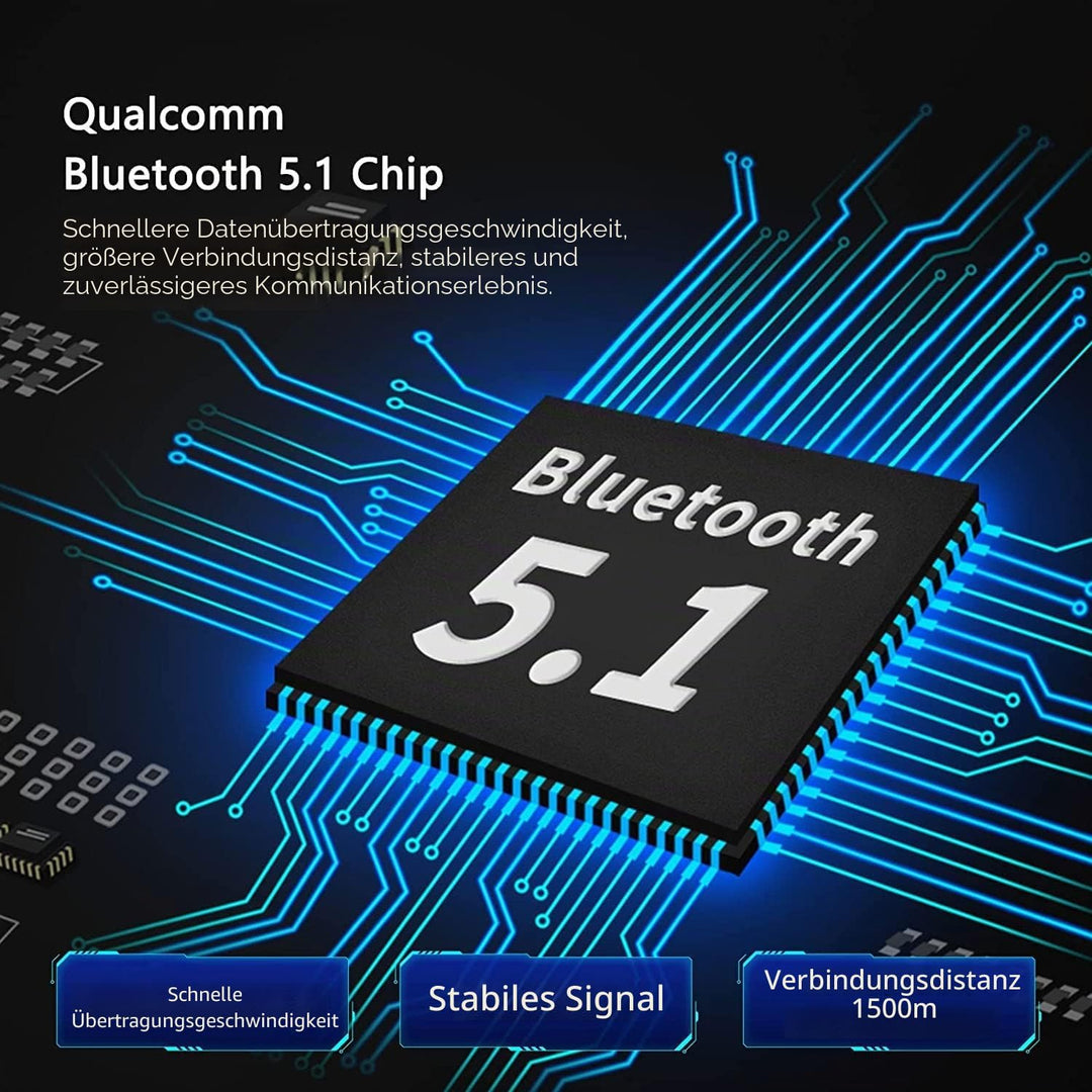 EJEAS V4C Plus Professionelles Fussball-Schiedsrichtersprechgerät, Bluetooth-Headset, 1200 m, 4 Pers
