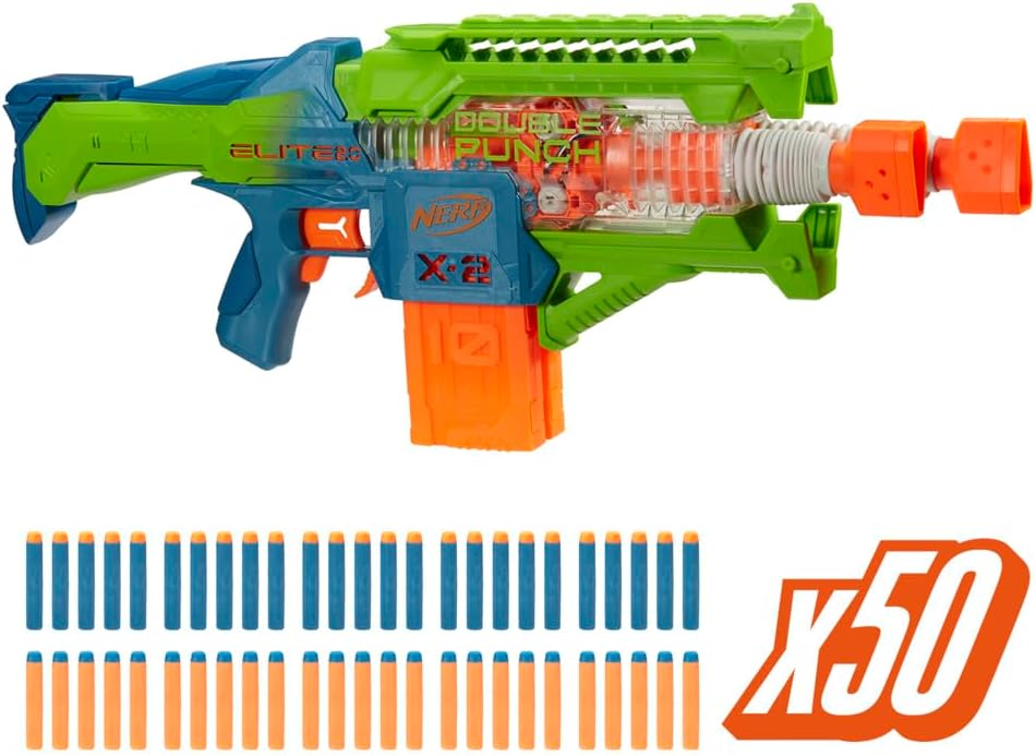 Nerf Elite 2.0 motorisierter Double Punch Dart-Blaster