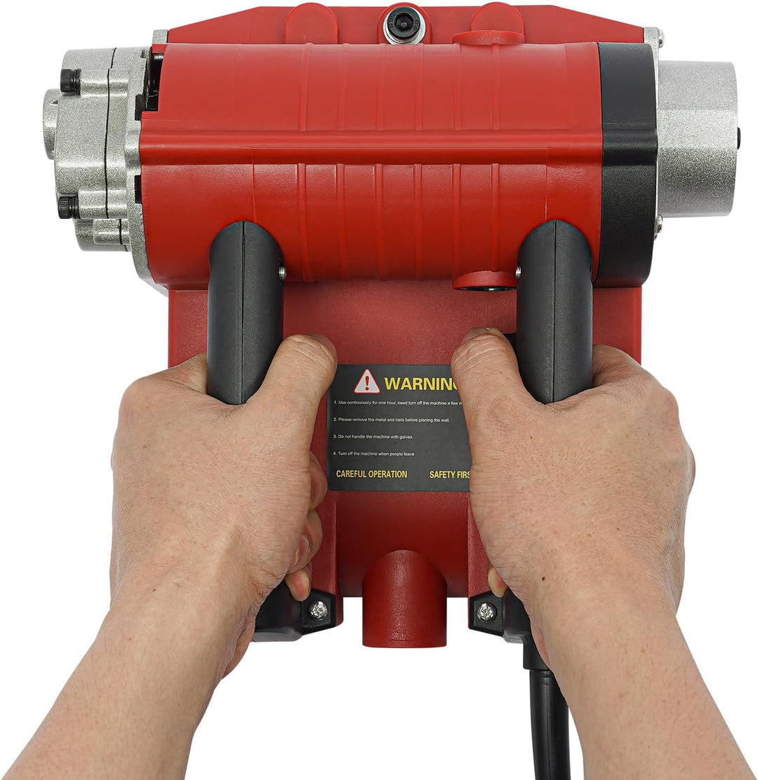 Elektrische Wandhobelmaschine Mauerfräse Elektrohobel 4580W Einstellbare Hobeltiefe von 0,04-0,16 Zo