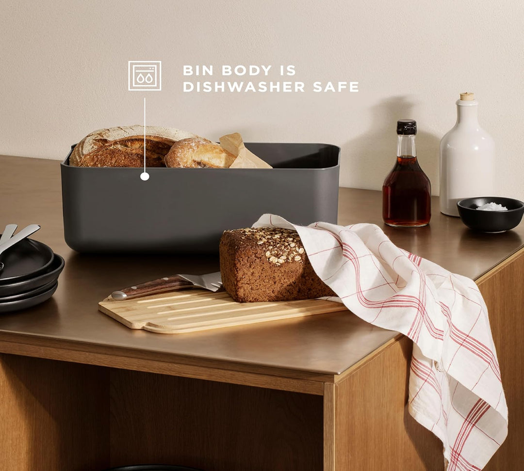 EVA SOLO | Brotkasten | Bietet ansprechende Aufbewahrung, um Brot frisch zu halten | Dänisches Desig