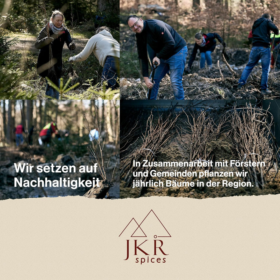 JKR Spices Ayurvedische Mischung 900g, Gewürzmischung aus Kreuzkümmel, Koriander, Kurkuma und Muskat