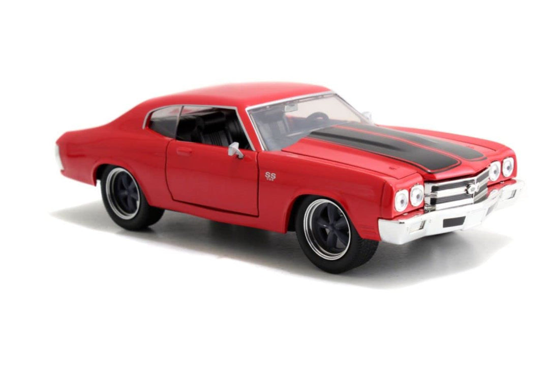 Jada Toys – 97193r – Chevrolet Doms Chevelle SS – Fast and Furious – Massstab 1/24 Zwart, Zwart