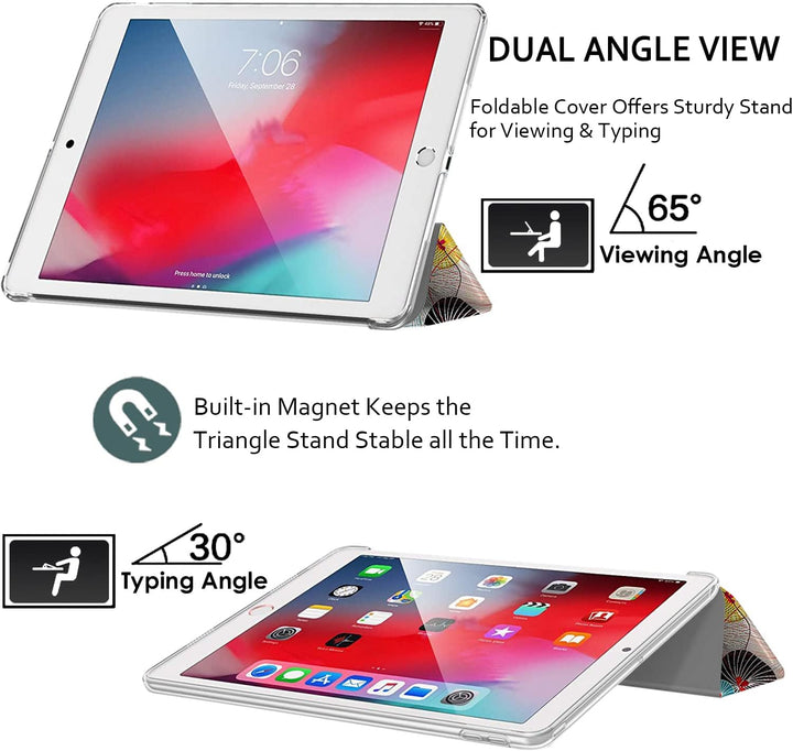 i-Pad 7th Gen 10.2" 2019 Case with Stand Feature A2197 A2200 A2198 MW762LL/A MW742LL/A MW752LL/A MW7