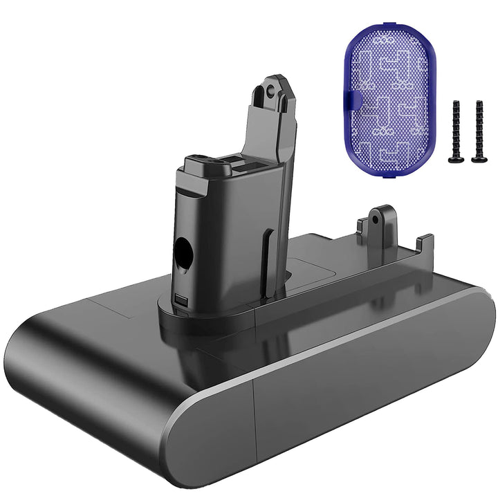 5000mAh DC31 Ersatzakku für Dyson Typ B DC31 DC34 DC35 DC45 DC56 DC57 Staubsauger mit Filter (Nur pa