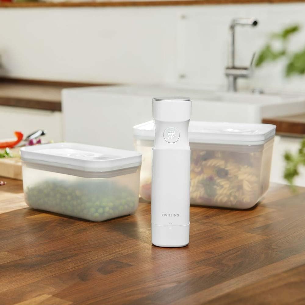 ZWILLING FRESH & SAVE VAKUUM STARTERSET, 7-TLG, KU Fresh & Save Starterset, 19 x 5 cm 7-pc Weiss, 7-