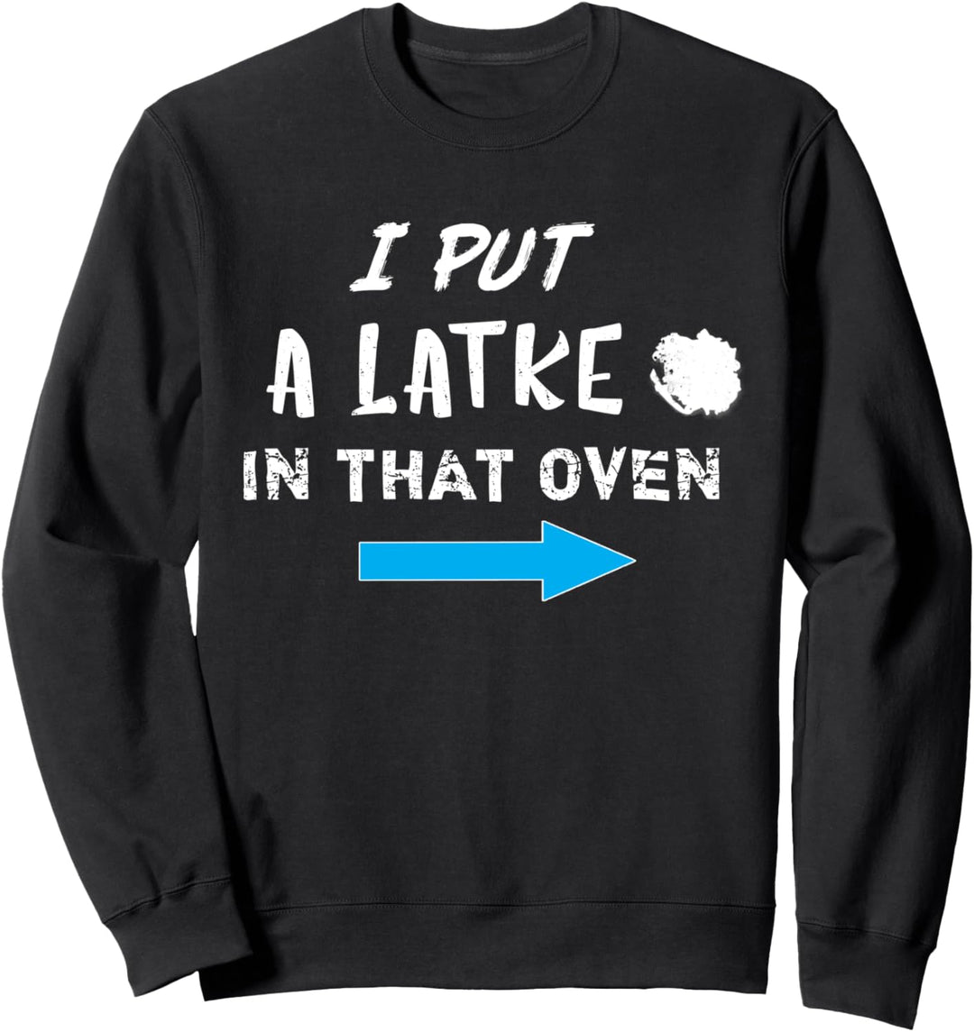 Hanukkah Dad To Be Baby Schwangerschaft Ankündigung Sweatshirt