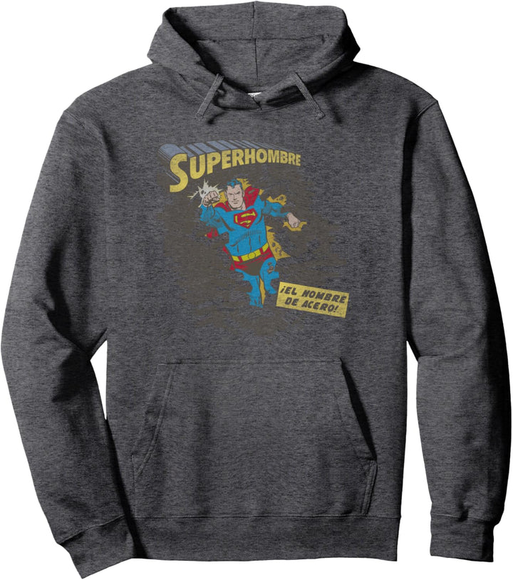 Superman Superhombre Dos Pullover Hoodie