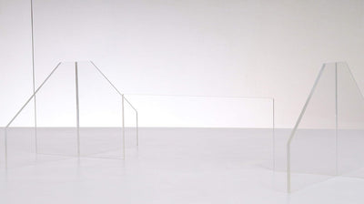 Queence | Hochwertiger Spuckschutz aus Acrylglas | Ideal für Verkaufs-/ und Empfangstresen | Thekena