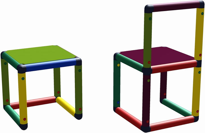 move and stic Stuhlset Felix mit Stuhl und Hocker