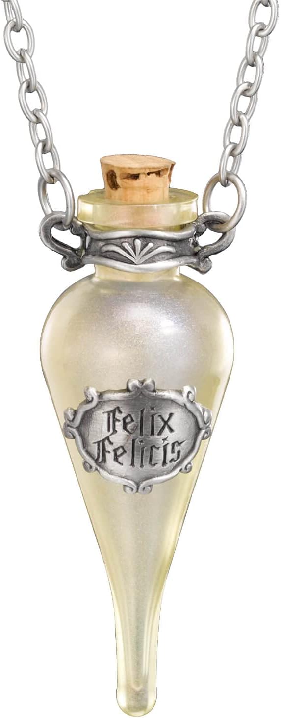 The Noble Collection Felix Felicis Pendant and Display