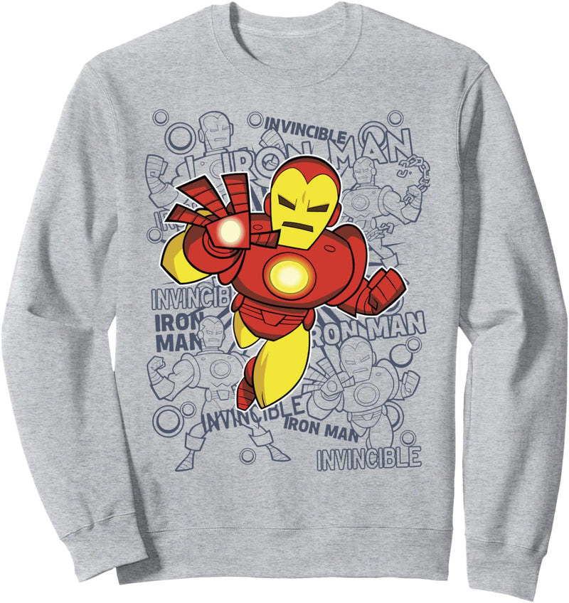 Marvel Avengers Iron Man Doodles Sweatshirt