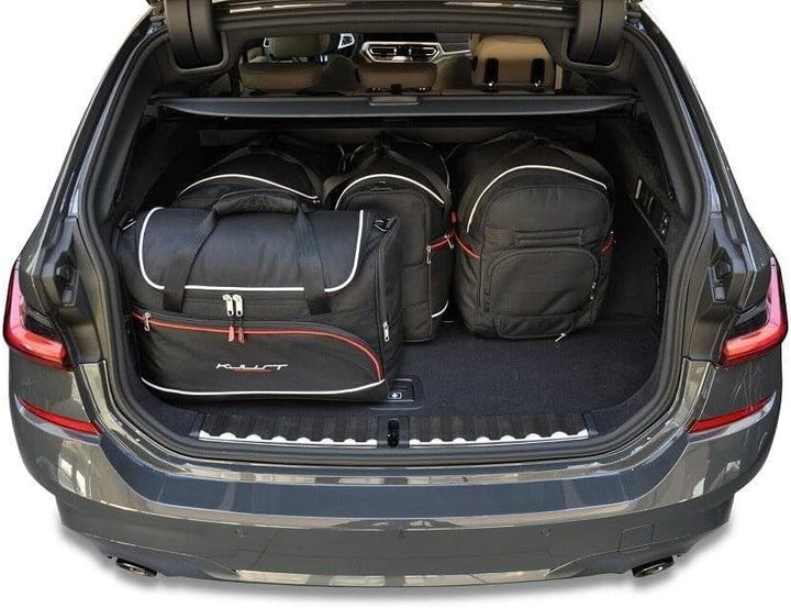 KJUST Dedizierte Kofferraumtaschen 5 STK kompatibel mit BMW 3 Touring G21 2019+