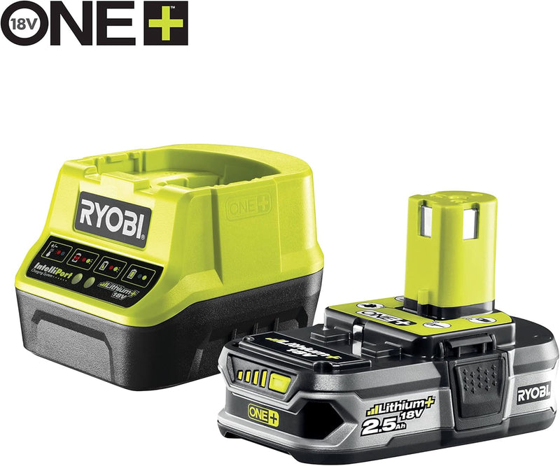 RYOBI 18 V ONE+ Akku-Bohrhammer R18SDS-125S (Schlagenergie 1.3 J, Max. Bohrdurchmesser in Holz/Mauer