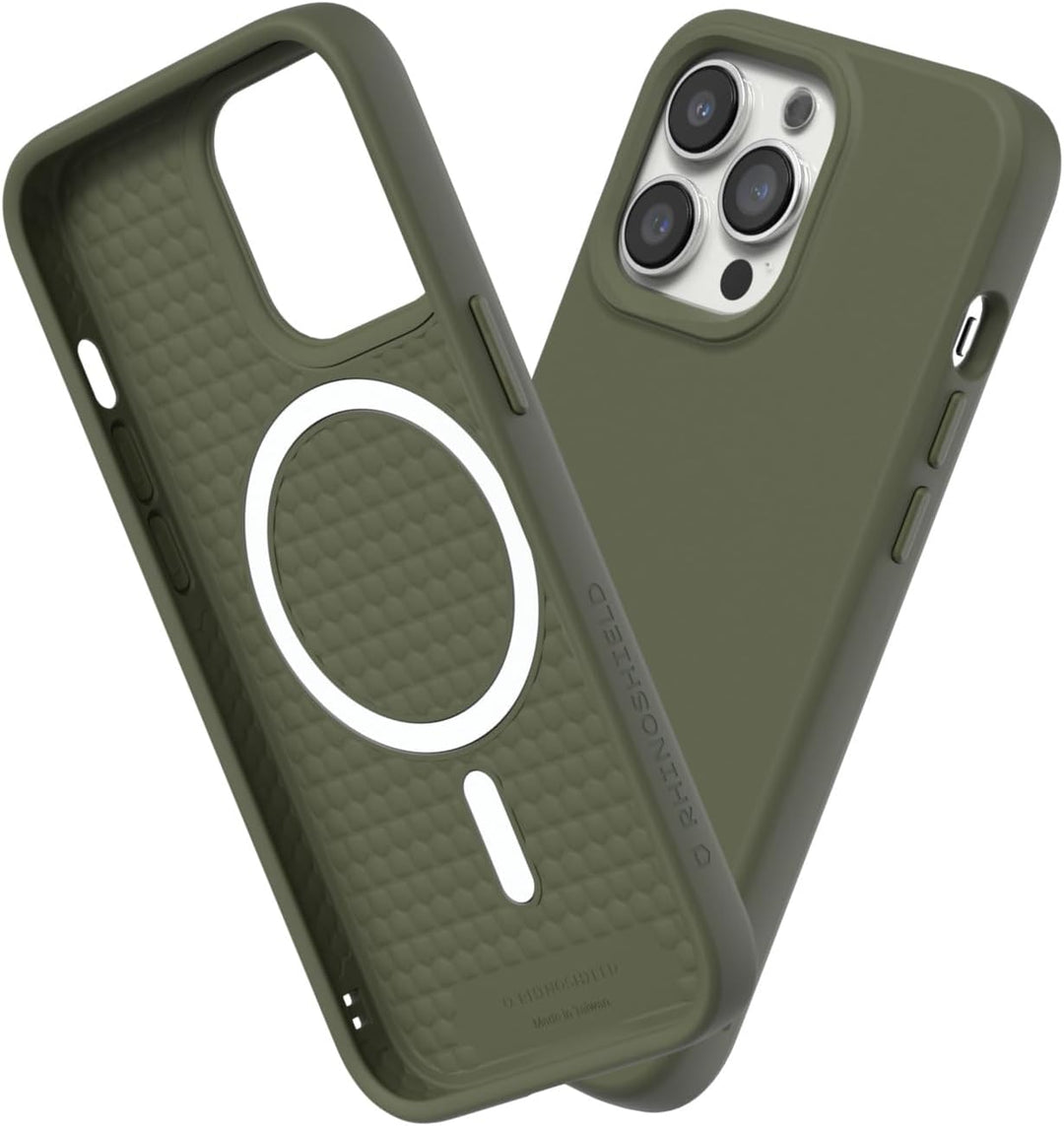 RhinoShield Case kompatibel mit [iPhone 13 Pro] | SolidSuit - MagSafe-kompatibel -Stossdämpfende & s