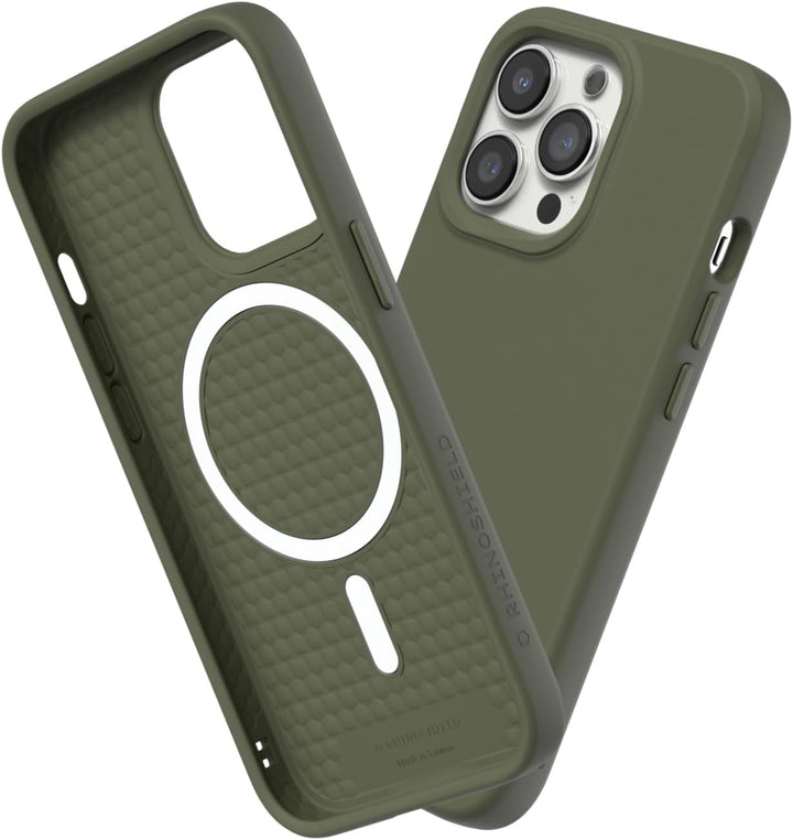 RhinoShield Case kompatibel mit [iPhone 13 Pro] | SolidSuit - MagSafe-kompatibel -Stossdämpfende & s