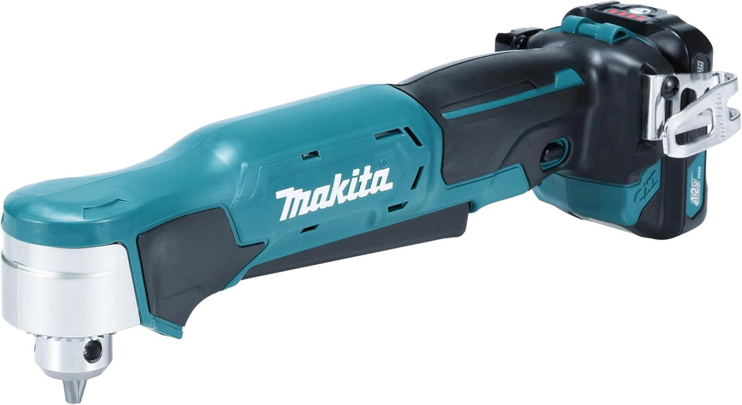 Makita DA332DSYJ Akku Winkelbohrmaschine 10,8 V, Ladegerät im Makpac, Petrol, mit 2x Akku 1,5 Ah Lad