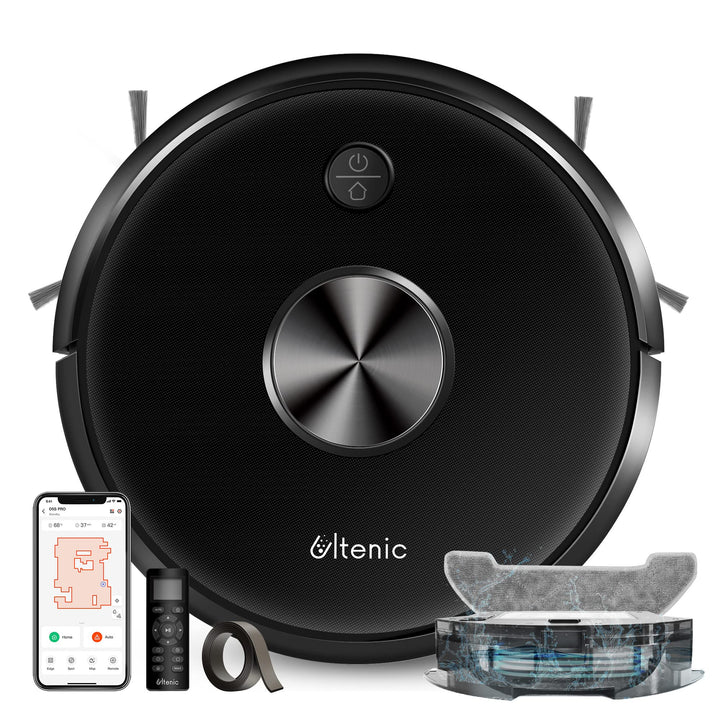 Ultenic D5s Pro Saugroboter mit Wischfunktion, 3000 Pa Saugkraft Staubsauger Roboter, Roboter Staubs