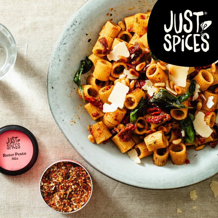 Just Spices Pasta Gewürzbox I 6 Gewürzmixe für Pasta, Sossen & italienische Klassiker I In Geschenkb